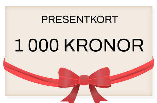 Presentkort 1 000 kronor